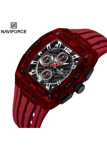 New Design NAVIFORCE NF 7105 Men Quartz Waterproof Sport Outdoor Watch-BRB