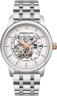 Kenneth Cole Gents Wrist Watch 10027198A- Silver
