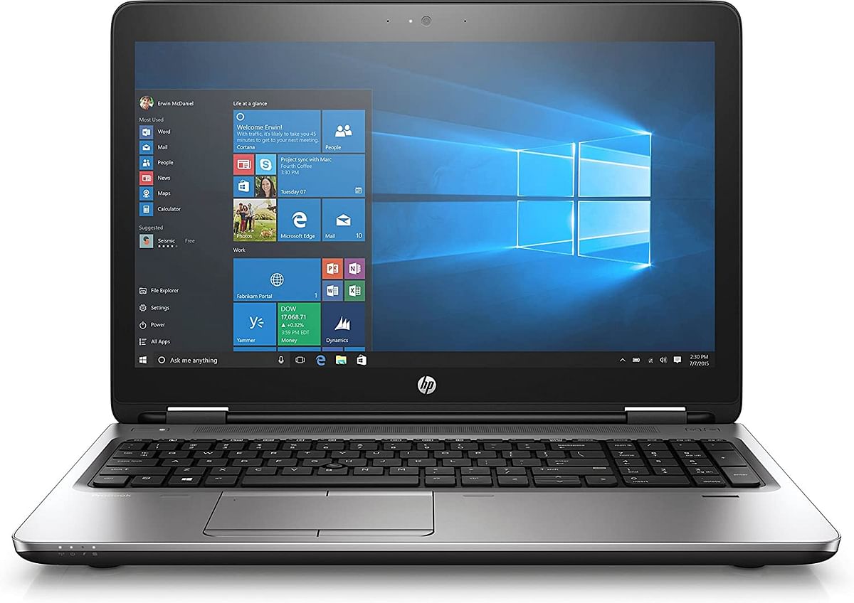 HP Probook 650 G3 Laptop - Intel Core i7-7600U, 8GB RAM, 256GB SSD, 2GB AMD RADEON R7 M350, 15.6 Inch HD, Eng KB, Windows 10 Pro, Black