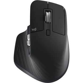 Logitech MX Master 3S Wireless Mouse With Quiet Click Buttons (910-006556) Black