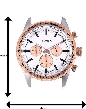 TIMEX  nalog Classy Steel-Copper Multi Dials Chrono Watch for Mens Analog Watch - For Men