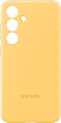 سامسونج جراب سيليكون لهاتف جالاكسي S24، اصفر