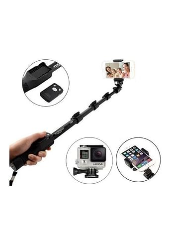 YT-1228 Mini Tripod Flexible Portable Stand Holder for Smartphone (Black)