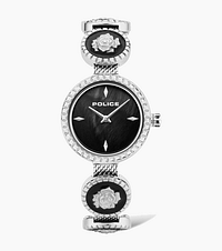 Police Women Watch Silver Mesh Bracelet P 16026LS-30MM