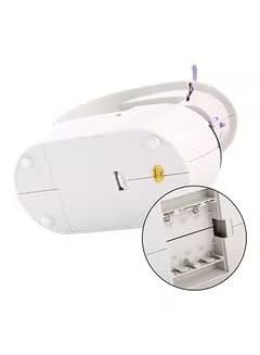 Generic Electric Sewing Machine SM-202A White/Purple/Silver