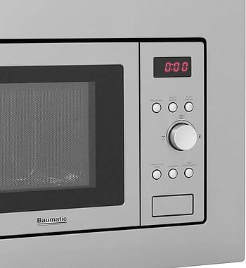 Baumatic BMIS3820 Built In Microwave - Stainless Steel