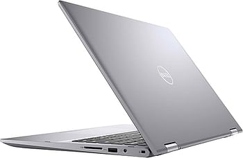 Dell Flagship Inspiron 14 5406 2-in-1 Laptop Computer, 14"  Touchscreen, Intel Quad-Core i3-1165G7, 4GB DDR4 RAM, 256 GB PCIe SSD, WiFi 6, BT 5.0, Type-C, Fingerprint Reader, Backlit KB, Windows 10 home Keyboard English/Arabic