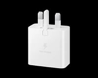 Samsung 15W Power Adapter WithTypC, Cable (EP-T1510XWEGAE), White