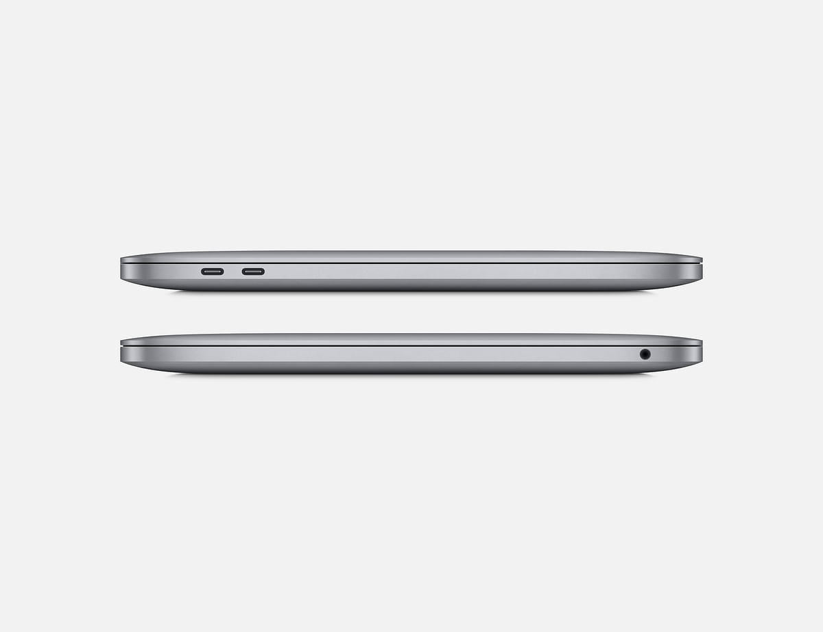 تفاحة   MacBook Pro A2338 2022 مع شاشة 13.3 بوصة ومعالج M2 8 جيجا بايت رام 512 جيجا بايت SSD لوحة مفاتيح إنجليزية ، رمادي فضاء (صندوق مفتوح)