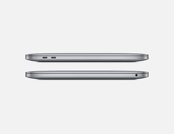 تفاحة   MacBook Pro A2338 2022 مع شاشة 13.3 بوصة ومعالج M2 8 جيجا بايت رام 512 جيجا بايت SSD لوحة مفاتيح إنجليزية ، رمادي فضاء (صندوق مفتوح)