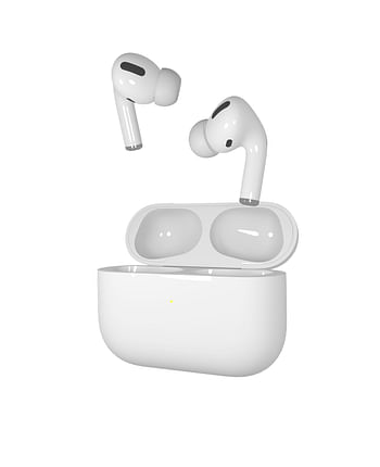 Max & Max Airbuds Pro  Wireless Noise Cancellation with Fast Charging Case – White