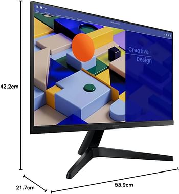 Samsung 24-Inch IPS Full HD 1080p 75Hz Borderless Monitor- LS24C310