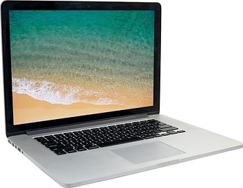 Apple Macbook Pro (2014) 15Inch A1398 intel core i7 16GB RAM, 512GB SSD, 2GB VRAM, ENG KB, Silver
