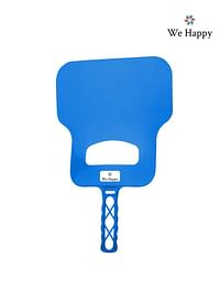 -We Happy Plastic Barbecue Hand Fan Portable BBQ Air Blower Tool - Royal Blue