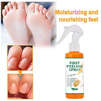 Moisturizing and Hydrating Foot Peeling Spray Mask | Dead Skin Calluses Foot Mask | Anti-Cracked Heel Enhancer and Feet Care - 100 ml