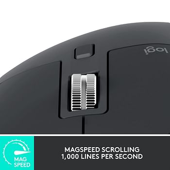Logitech Mx Master 3s Wireless Mouse (910-006557) Graphite