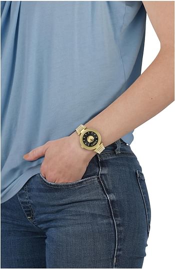 Versus Versace Womens Watch 40 mm Brick Lane VSP215121, Gold