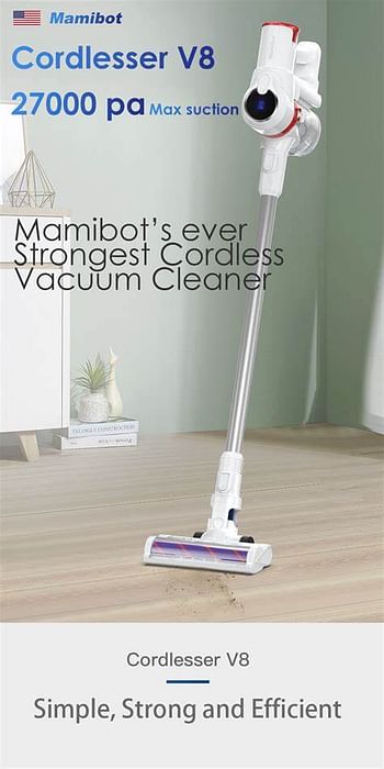 Mamibot Stick Vacuum Cleaner V8 Pro