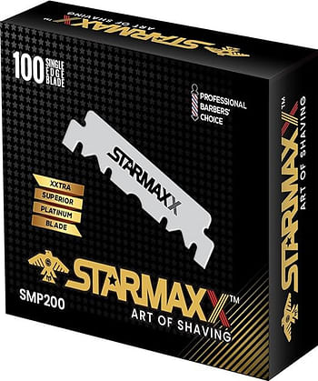 Starmaxx Superior Platinum Single Edge Blades - 100 blades