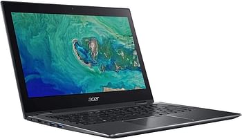 Acer SPIN 5 SP513-52N (2 in 1 Laptop) - 13.3" inch FHD 1920*1080 ips X360 Display- 8TH Gen core i5 8250U Processor-8GB Ram DDR4-512GB NVMe SSD- ENG/ARABIC Backlit KB-Finger print Security-USB Type C-Win 11 Home