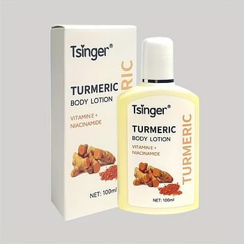 Turmeric Body Lotion, Deep Moisturizing And Nourishing Skin, Improve And Even Skin Tone - 100 ml