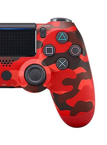 Crown Controller 4 Wireless Controller For PlayStation 4 - Red Camouflage Model Number : CUH-ZCT2E