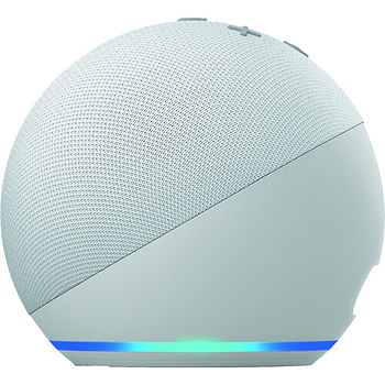 Echo Dot 4th Gen Bluetooth and Wi-Fi Connectivity Speaker Glacier White