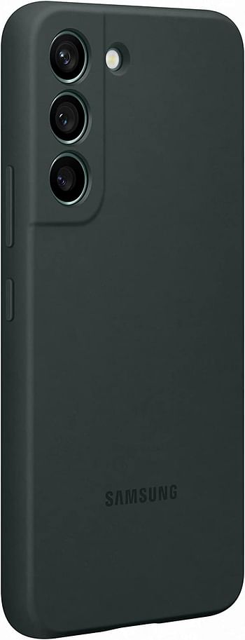 Samsung Official S22 Silicone Cover Dark Green