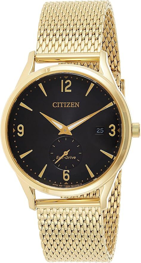 Citizen Mens Solar Powered Watch, Analog Display And Stainless Steel Strap - BV1118-84E