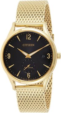 Citizen Mens Solar Powered Watch, Analog Display And Stainless Steel Strap - BV1118-84E