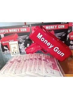 Supreme Imaginative Portable Lightweight Fun Loving Entertain For Kids Money Gun ‎With Fake Money ‎Assorted ‎10x58x24.4cm