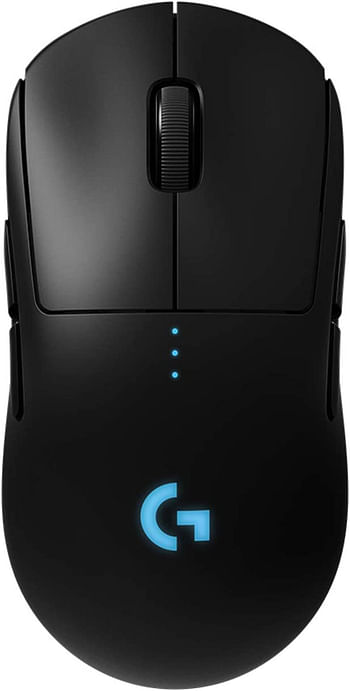 Logitech G Pro Wireless optical gaming mouse With RGB lighting With ES Sports Grade (910-005270) Black
