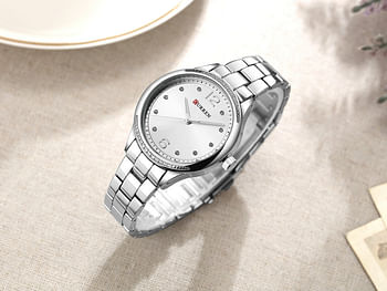 CURREN 9003 Stainless Steel Analog Watch For Women.