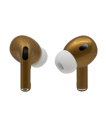 Apple Airpods Pro (2nd Generation) Customized By Caviar Glossy Metallic Gold