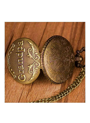 Yash Grandpa Design Quartz Pocket Watch