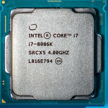 انتل LGA1151 معالج كور i7-8086K، ذاكرة تخزين مؤقت 12 ميجا، 4.00 جيجا هرتز، الجيل الثامن