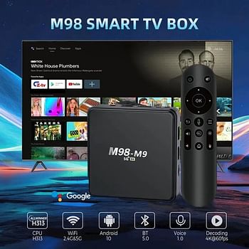 M98-M9 5G Set-Top Tv Box Ultra HD