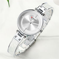 CURREN Original Brand Stainless Steel Band Wrist Watch For Women  9058