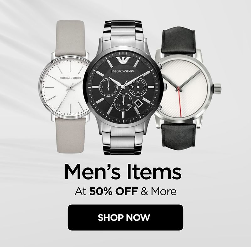 Men's Watches 50%