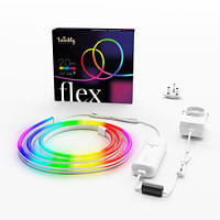 Twinkly FLEX Starter Kit (2m) –  192 LEDs RGB LightApp-Controlled Flexible Light Tube w/ Stunning 16 Million Colors, Indoor smart home decoration light, BT + WiFi Connectivity, Gen II