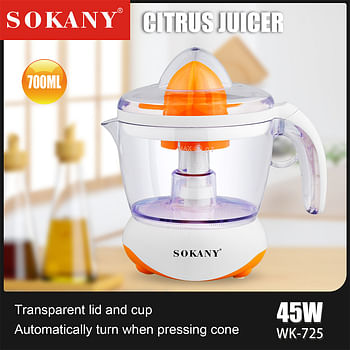 Sokany SK-WK-725 Electric Orange Juicer - Random color