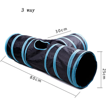 Its Meow Cat Tunnel - Blue