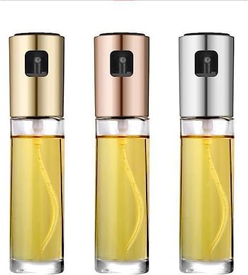 100ml Glass Oil Spray Olive Dispenser Bottle multicolour