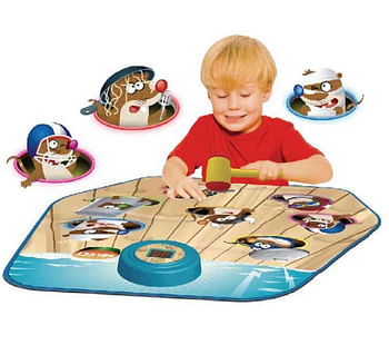 UKR Bop Moles Playmat Touch Sensitive Mat Hammer Game