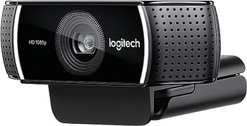 Logitech Webcam Pro1080p HD Webcam for HD Video Streaming and Recording (960-001415) Black