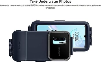Huawei P30 Pro Snorkeling Case Deep Blue