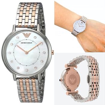 Emporio Armani AR2508 Women's Two Tone Quartz Watch