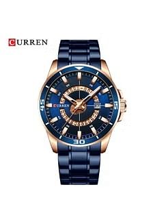 CURREN 8359 Men's Watch Water Resistant Stainless Steel Quartz Business Wrist Watch.