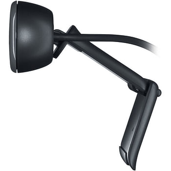 Logitech C270 HD Webcam With Noise Reducing Technology (960-000694) - Black