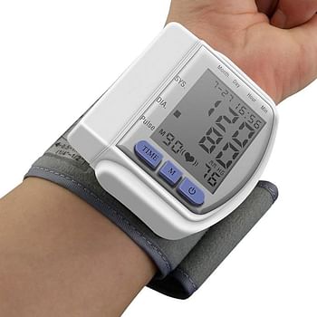Electronic Digital Blood Pressure Monitor CK-102S White